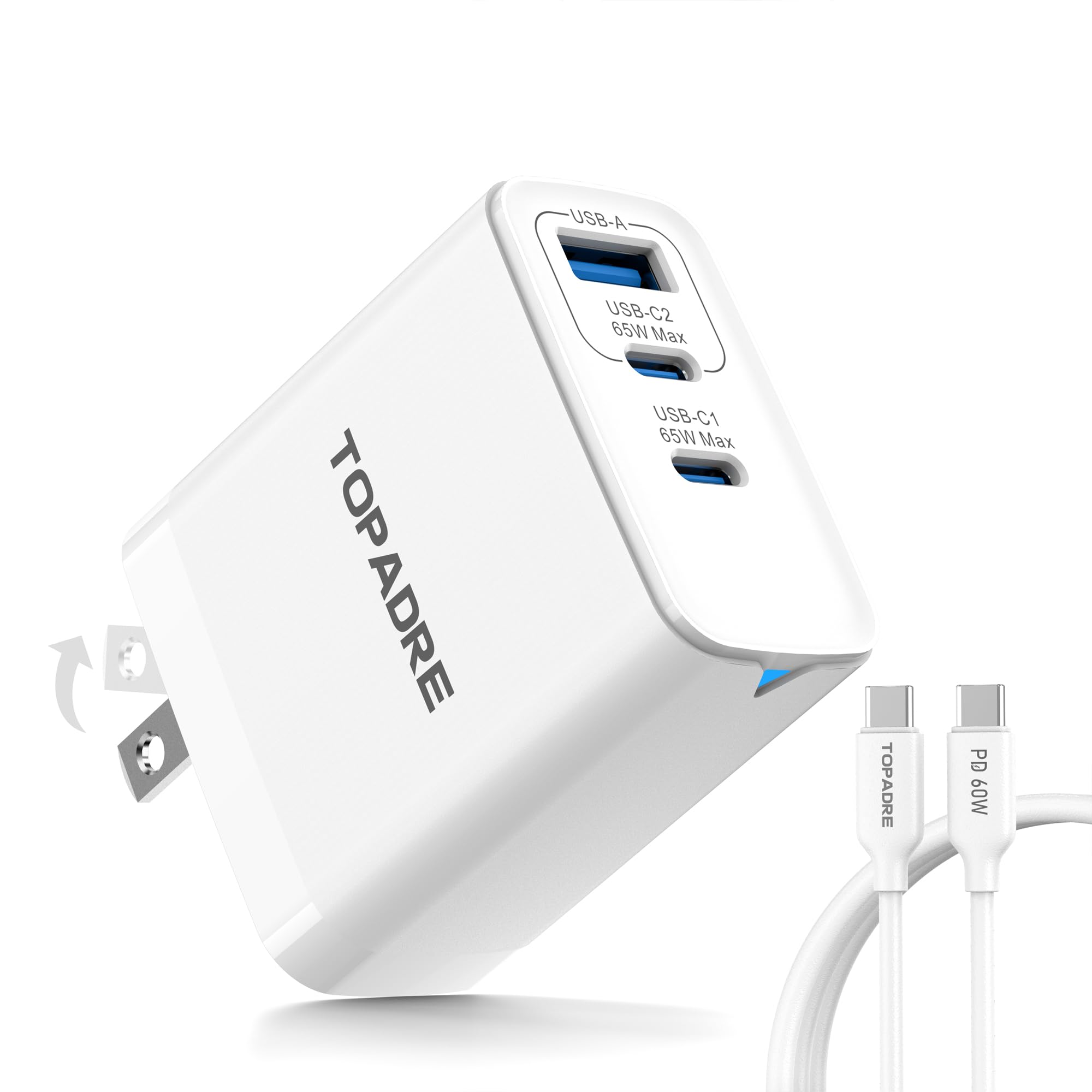 505646 TOPADRE 240w充電器 PD3.1対応6ポート同時急速充電 Amazon | TOPADRE 240w 充電器 PD3.1対応 6ポート同時急速充電